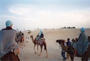 Passeggiata nel deserto del Sahara