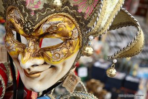 Una maschera di Venezia