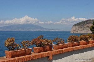Scorcio del golfo di Napoli