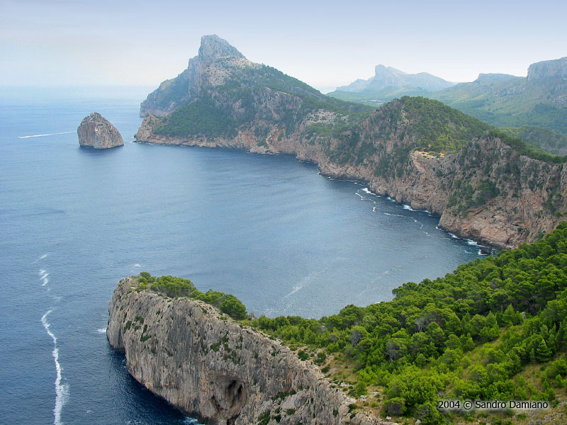 Punta nord dell'isola di Maiorca