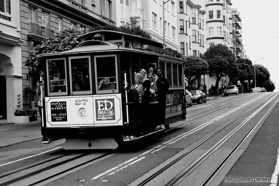 Cable Car in discesa