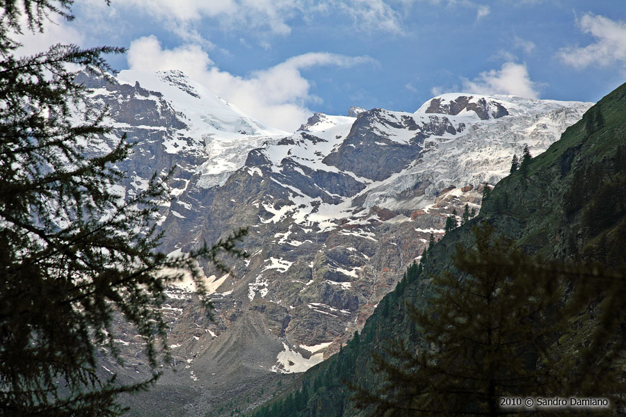Particolare dei ghiacciai del Gran Paradiso