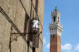 Scorcio della Torre del Mangia (Siena)