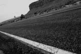 Asfalto della byway I-163 