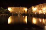 La vasca termale di Bagno Vignoni