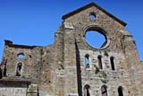 Il rosone della Abbazia di San Galgano